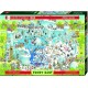 Heye Puzzle 1000 pièces : Zoo, habitat polaire