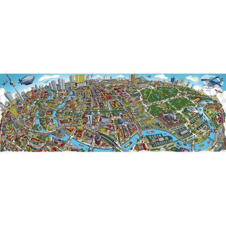 Schmidt Puzzle panoramique 1000 pièces : Berlin