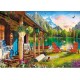 Trefl Puzzle 500 pièces : Cabane à la Montagne