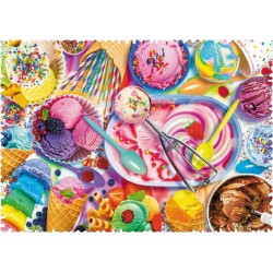 Trefl Puzzle 600 pièces : Crazy Shapes : Doux rêve