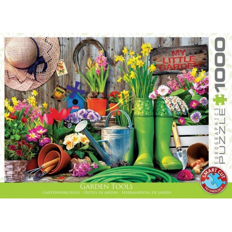 Eurographics Puzzle 1000 pièces : Outils de jardin