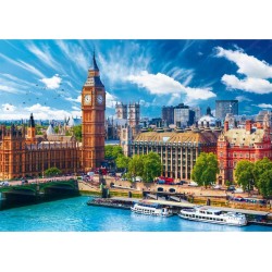 Trefl Puzzle 500 pièces : Journée ensoleillée à Londres