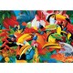 Trefl Puzzle 500 pièces : Oiseaux colorés