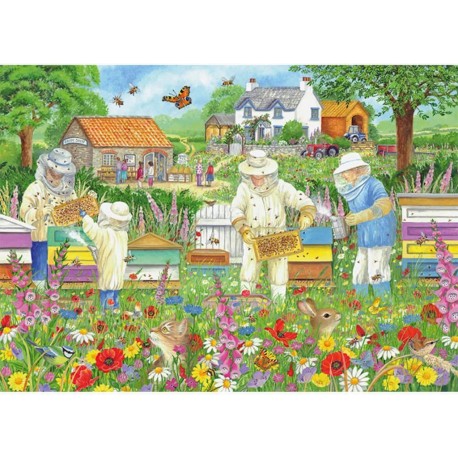 Puzzle 1000 pièces :  Les apiculteurs Puzzle 1000 pièces : Les apiculteurs Puzzle 1000 pièces : Les apiculteurs