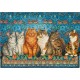 Castorland Puzzle 500 pièces : Chats aristocrates