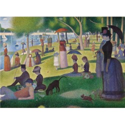 CLEMENTONI Puzzle 1000 pièces : A Sunday Afternoon on the Island of La Grande Jatte