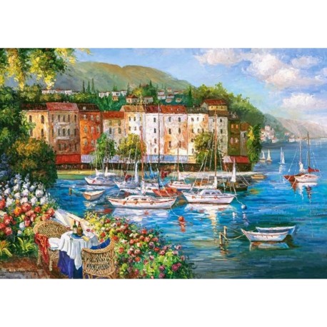 Castorland Puzzle 500 pièces : Port de l'amour