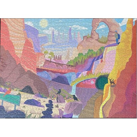 Puzzle 1000 pièces : Canyons of the West