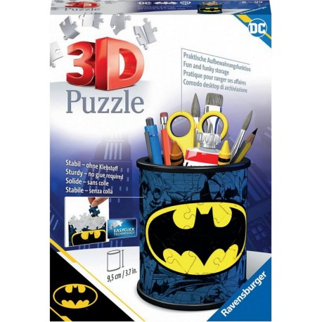 RAVENSBURGER Puzzle 3d pot à crayons batman