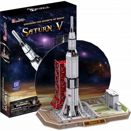 Puzzle 3D Navette Spatiale Fusee saturne V Rocket Maquette NASA