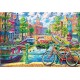 Trefl Puzzle 1500 pièces : Canal d'Amsterdam