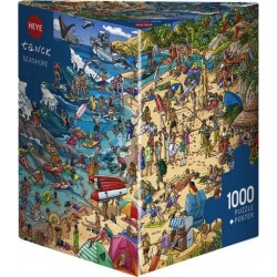 Heye Puzzle 1000 Pièces : Seashore Tanck