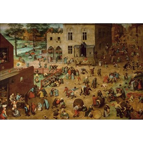 Piatnik Puzzle 1000 pièces Brueghel : Jeux d'enfant