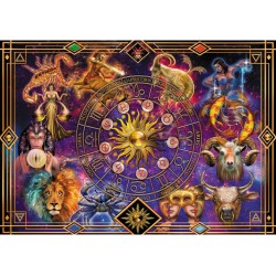 Trefl Puzzle 1040 pièces : Puzzle Spirale Signes du Zodiaque