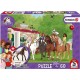 Schmidt Puzzle 60 pièces avec figurine : Horse Club