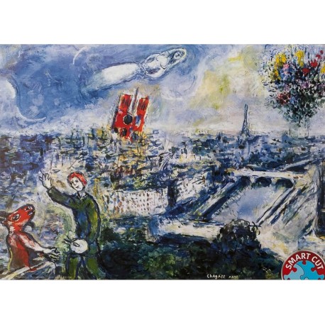 Eurographics Puzzle 1000 pièces : Le Bouquet de Paris