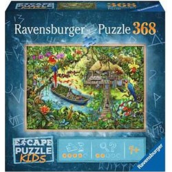 RAVENSBURGER Escape puzzle kids Un safari dans la jungle