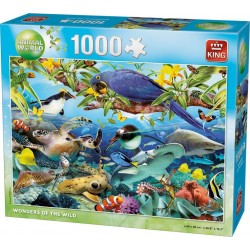 King Puzzles Puzzle 1000 pièces : Merveilles de la nature