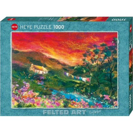 Heye Puzzle 1000 Pièces : Washing Line