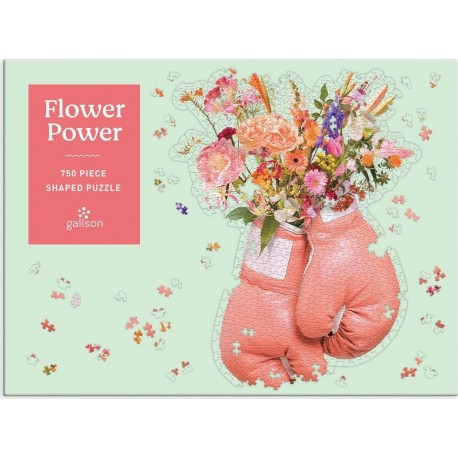 Puzzle forme 750 pièces : Pouvoir des fleurs