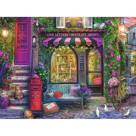 RAVENSBURGER Puzzle 1500 pièces : La chocolaterie