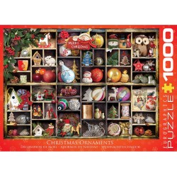 Eurographics Puzzle 1000 pièces : Décorations de Noël