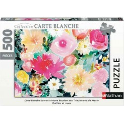 Nathan PUZZLE N 500 P DAHLIAS ET ROSES / M