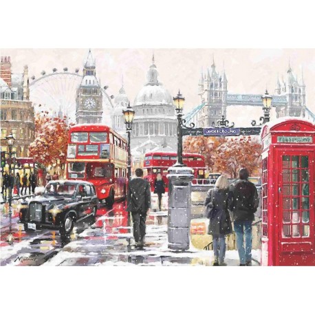 PERRE / ANATOLIAN Puzzle 2000 pièces : Londres sous la neige