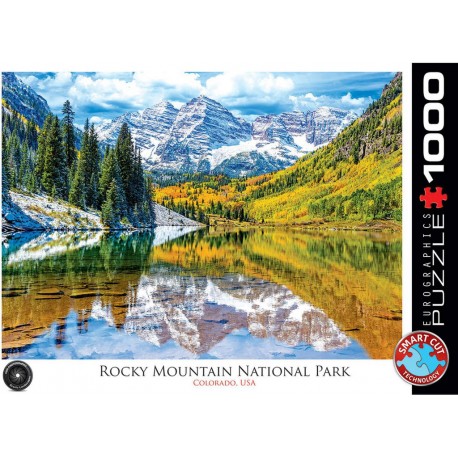 Eurographics Puzzle 1000 pièces : Parc National des montagnes rocheuses