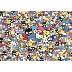 CLEMENTONI Puzzle 1000 pièces : Impossible Puzzle : Hello Kitty