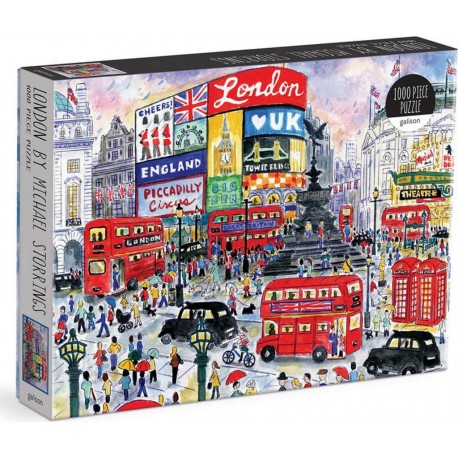 Puzzle 1000 pièces : Londres par Michael Storrings