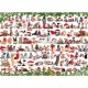 Eurographics Puzzle 1000 pièces : Les chats de noël