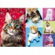 Trefl Puzzle 1000 pièces : Chats heureux