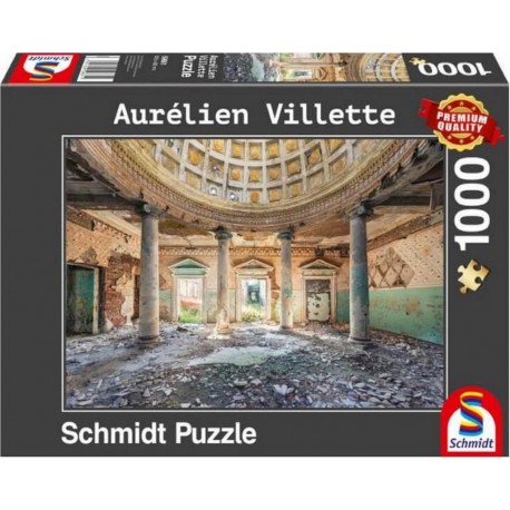 Schmidt Puzzle 1000 pièces : Collection topophilie Sanatorium, Aurélien Villette