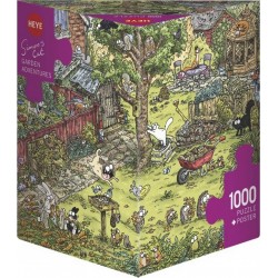 Heye Puzzle 1000 pièces : Aventures de jardin