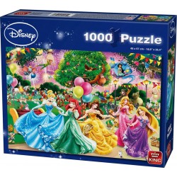 King Puzzles Puzzle 1000 pièces : Feu d'artifice chez Disney