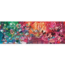 CLEMENTONI Puzzle 1000 pièces panoramique : Disney : Disco