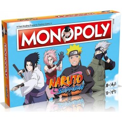 WINNING MOVES Jeu Monopoly Naruto Shippuden