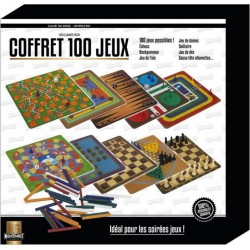 Paris Prix Coffret 100 Jeux Classique 28cm Multicolore