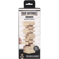 Paris Prix Jeu de Construction Tour Infernale 5cm Naturel