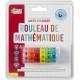 Paris Prix Rouleau de Mathématique Enfant 6cm Multicolore