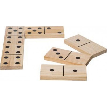 Kiddy Dominos Géant en Bois 31cm Naturel