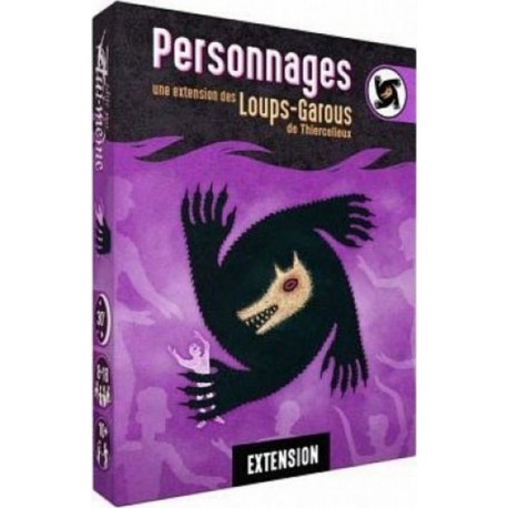 Asmodee Extension Loups Garou Personnages