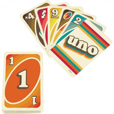 MATTEL Jeu Uno Iconic Jeu de cartes Famille