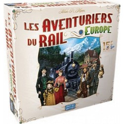 Asmodee Les Aventuriers du Rail 15eme Anniversaire