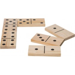 ATMOSPHERA Jeu de Dominos en bois géant