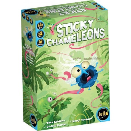 IELLO SARL Jeu Sticky chameleons