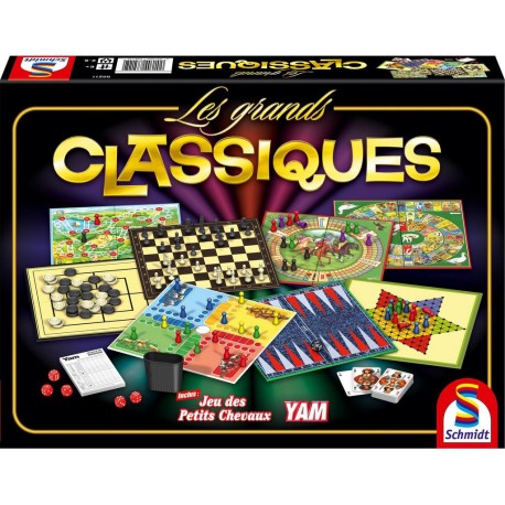 Schmidt Jeu de société Les grands classiques nouvelle version