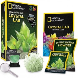 BANDAI National Geographic Faire pousser son cristal Vert