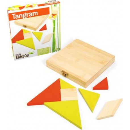 JEUJURA Tangram coffret bambou